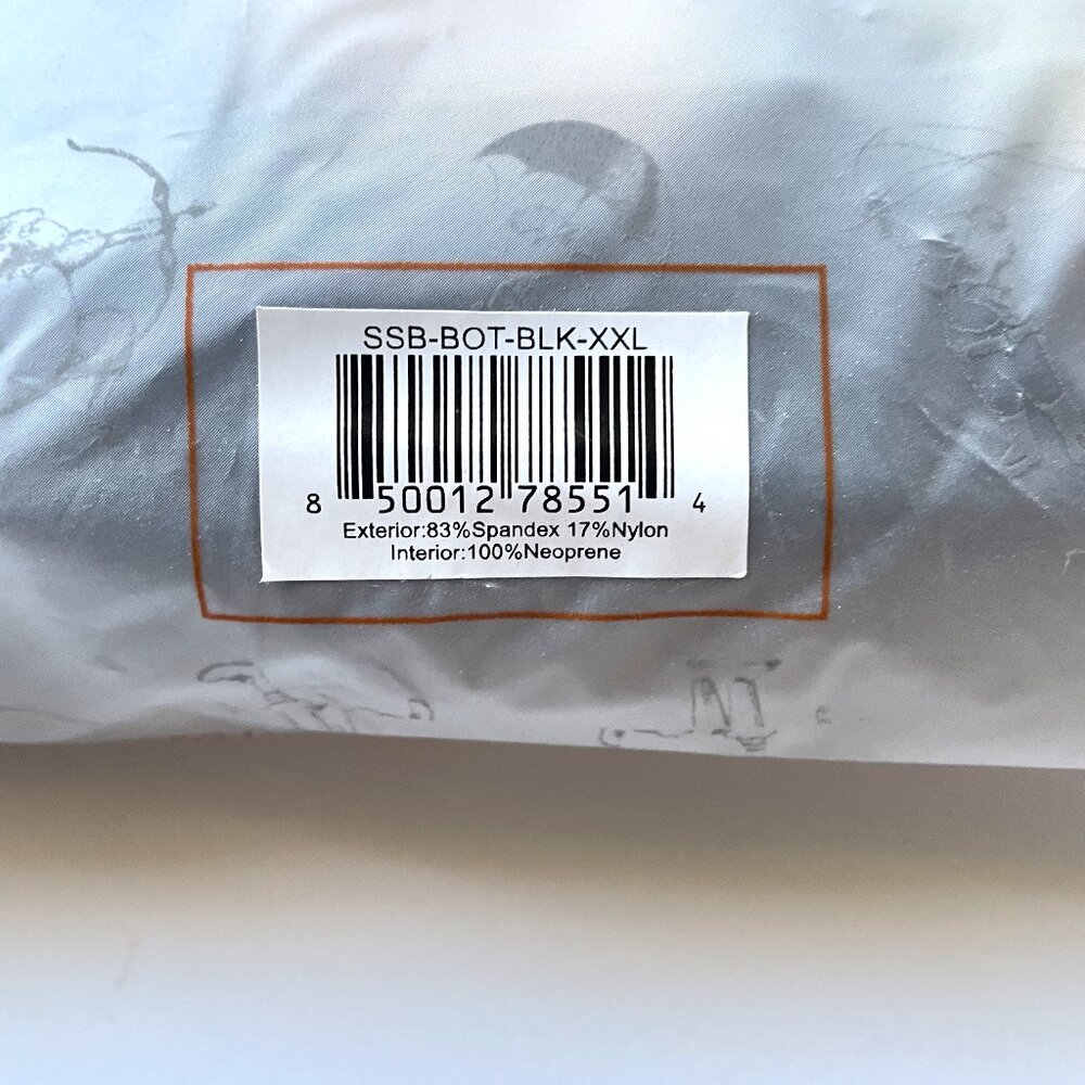 Wetsuit Shorts XXL Neoprene 1.5mm Buoyancy Swim Pants Compression Diving Thermal - Picture 5 of 16